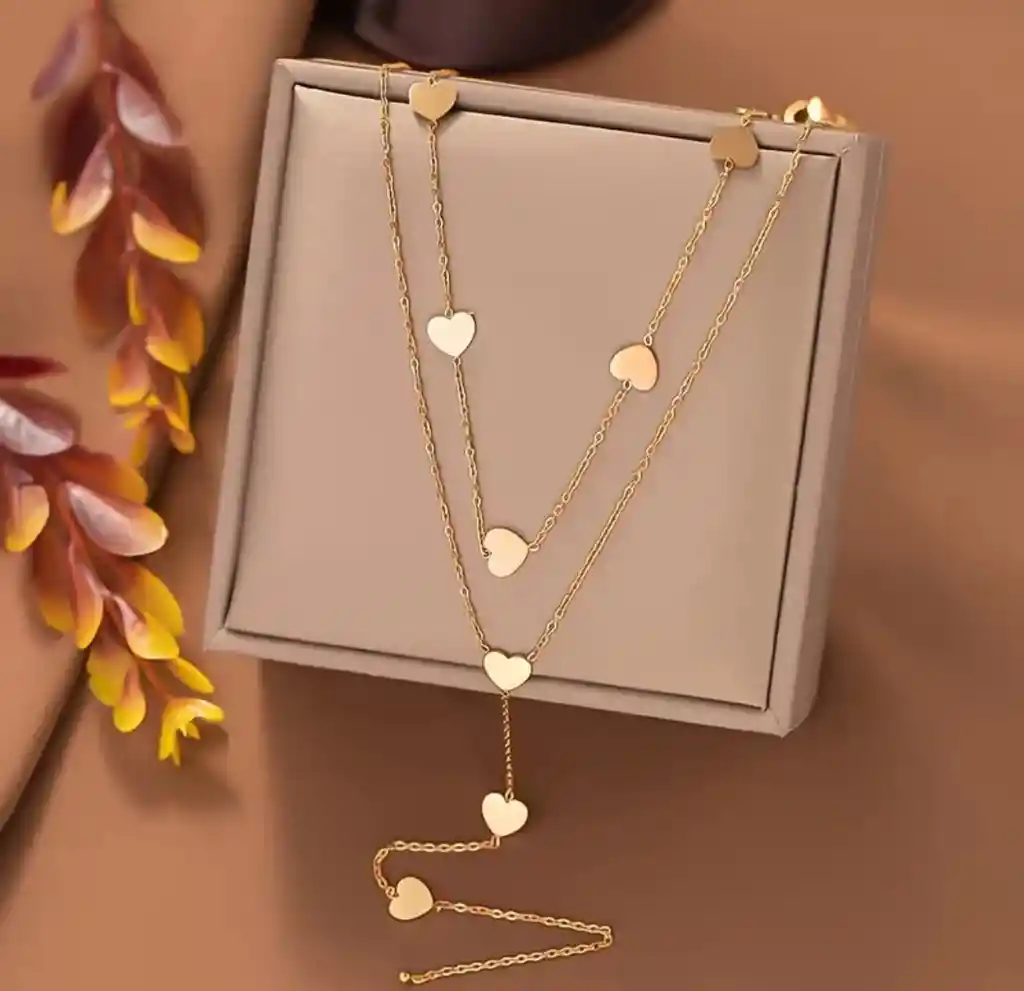 Cadena Corazón De Acero