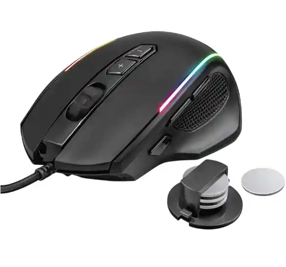 Combo Gamer Diadema Movisun + Mouse Gamer Trust Gxt 165