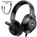 Combo Gamer Diadema Movisun + Mouse Gamer Trust Gxt 165