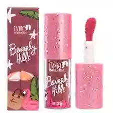 💖 Rubor Líquido Beverly Hills Trendy – Color Y Suavidad En Un Solo Toque Resalta Tus Mejillas Con Un Acabado Aterciopelado Y Duradero