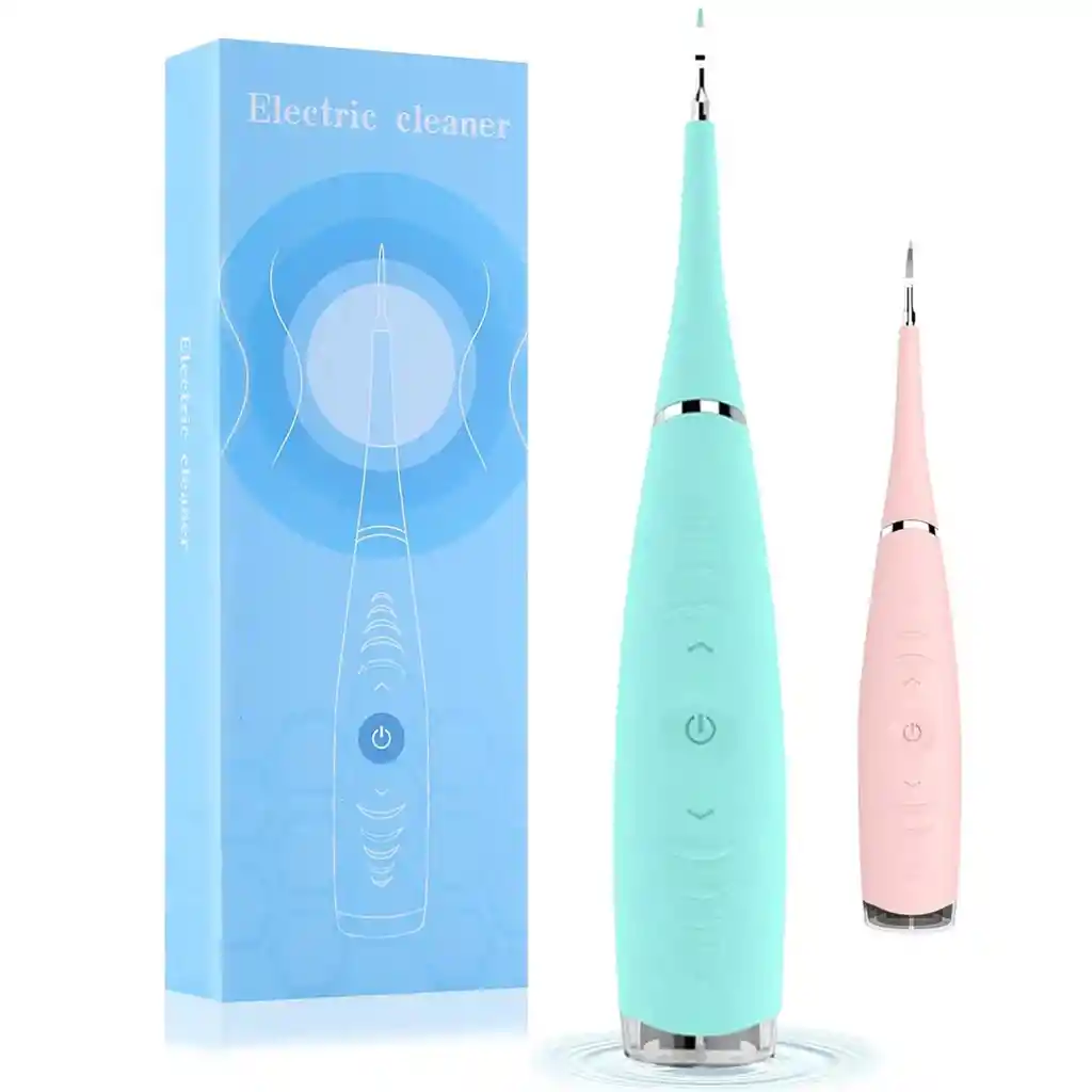 Cepillo Eléctrico Genérico Removedor De Sarro Rosa-azul