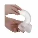 Dildo Encantador Jelly Transparente 18,5 Cm