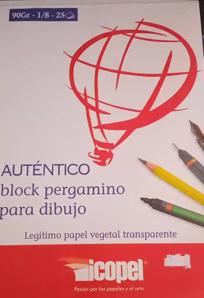 Block Pergamino Para Dibujo