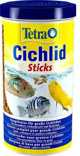 Alimento Tetra Cichlid 160g Sticks Peces Cíclidos Comida