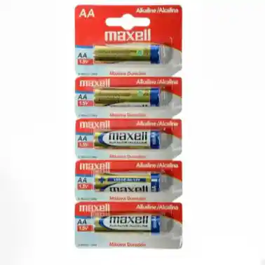 Pilas Maxell Aa Lr06 5ts 5pk