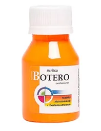 Acrilico Botero Naranja 60 Ml