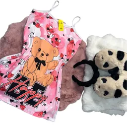 Pijama Batola Sexy Para Dama Con Lindo Estampado