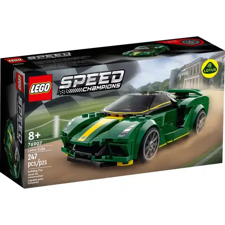 Juego Construcción Lego 247 Piezas Lotus Evija Para Niños