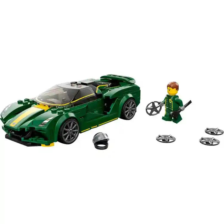 Juego Construcción Lego 247 Piezas Lotus Evija Para Niños