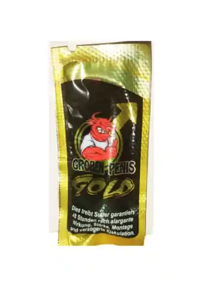 Groben Penis Gold Potencializador Sexual Masculino