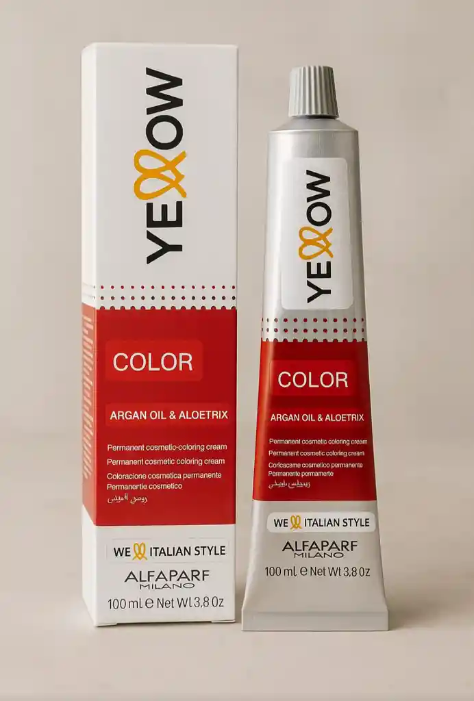 Yellow Tinte Rubio Oscuro 60ml N.6