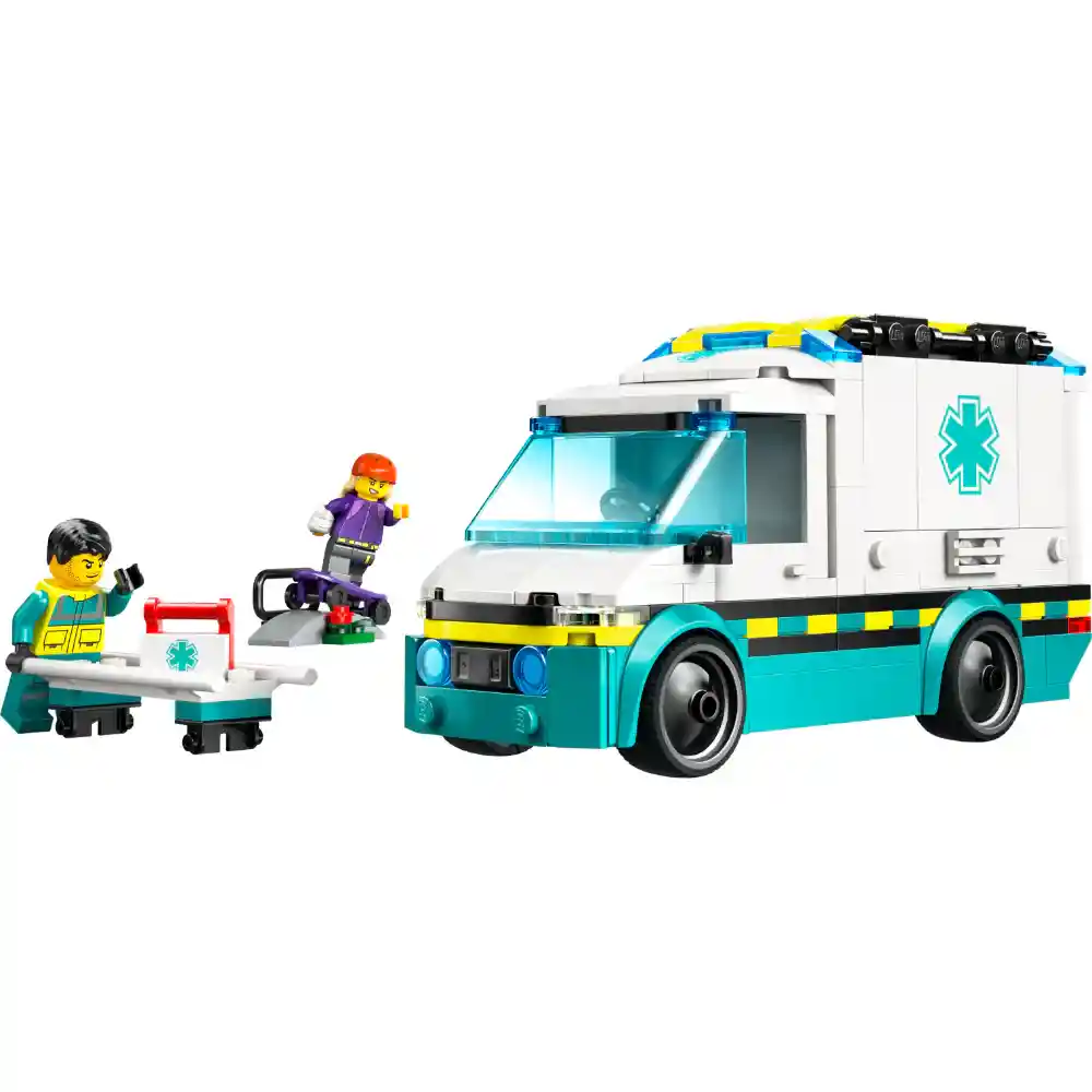 Juego De Construcción Lego 184 Ambulancia Para Niños