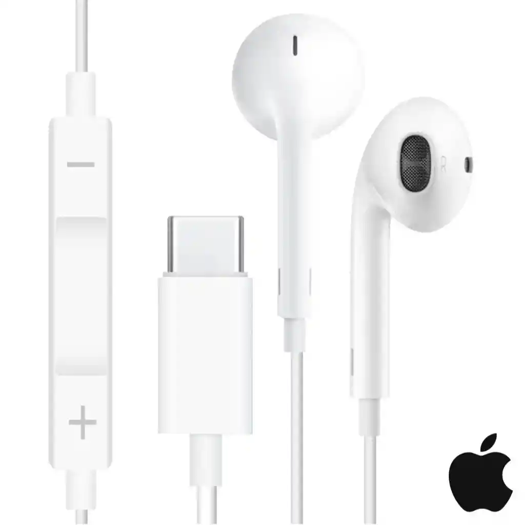 Earpods Audífonos Iphone Tipo C Iphone 15, 16 Y Mas...
