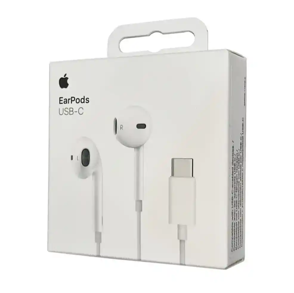 Earpods Audífonos Iphone Tipo C Iphone 15, 16 Y Mas...