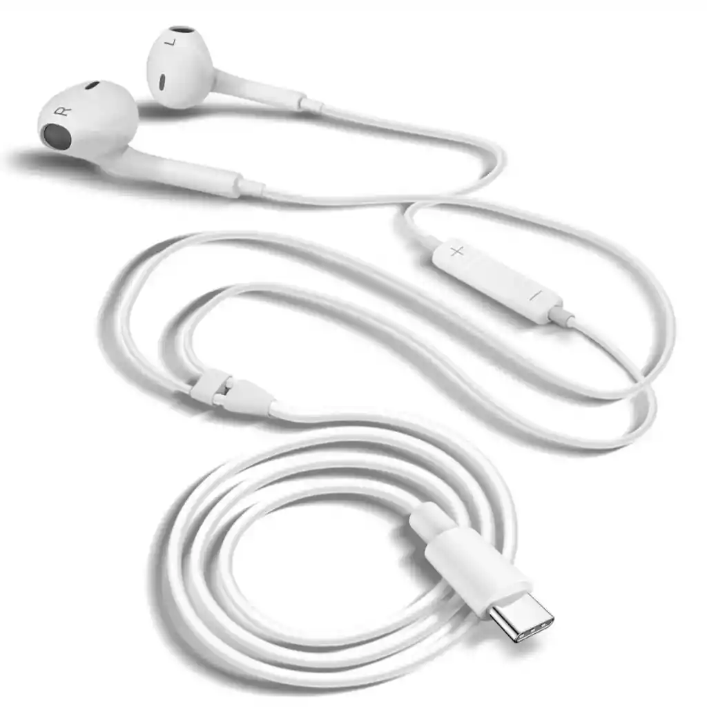 Earpods Audífonos Iphone Tipo C Iphone 15, 16 Y Mas...