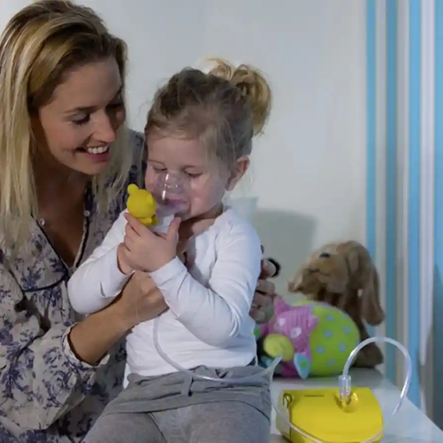 Nebulizador Compresor ¡silencioso! Para Bebes, Niños Y Adultos Omron Ref/ Ne-c801kd