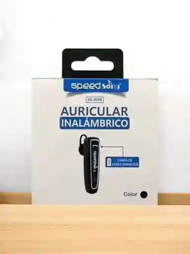 Auricular Inalámbrico Speed Song Sg-4006 (tipo Piloto)