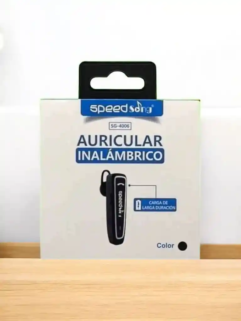 Auricular Inalámbrico Speed Song Sg-4006 (tipo Piloto)