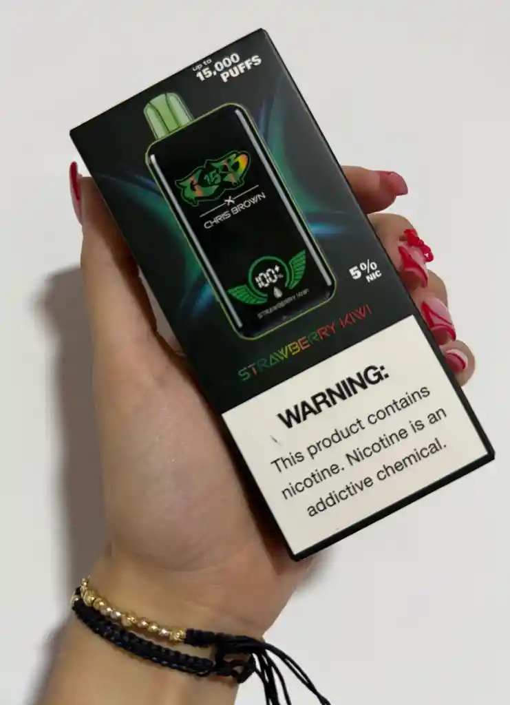Vaper - Vaporizador 15,000 Puffs. Chris Brown - Strawberry Kiwi