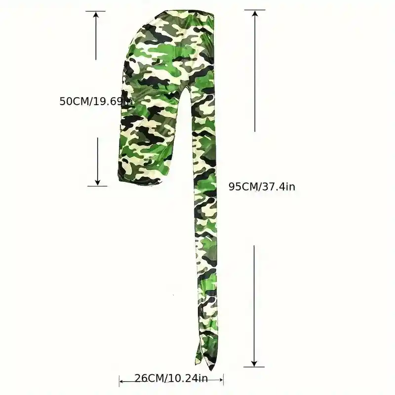 Durag Camuflado Verde