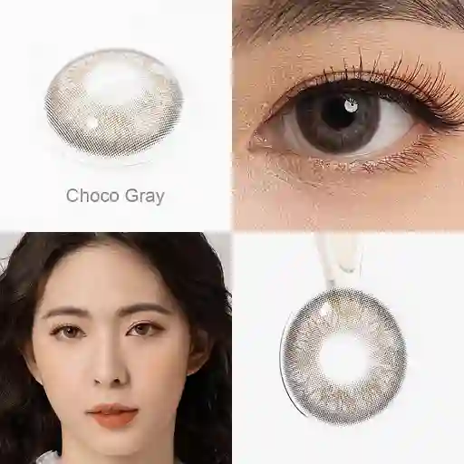 Lentes De Contacto Cosméticos Iris Chocogray