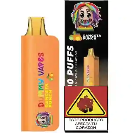 Vapeador Dummy Vape 8.000 Puffs Gangsta Punch
