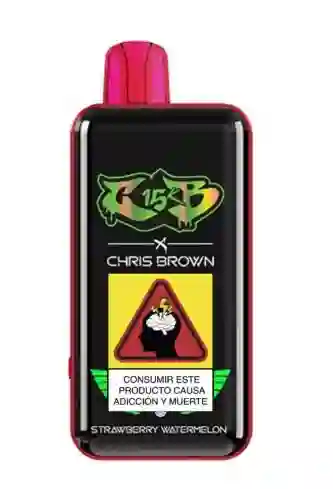 Vapeador Chris Brown 15.000 Puffs Strawberry Watermelon