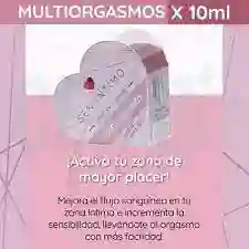 Lubricante Intimo Multiorgasmos En Corazon 10ml