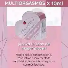 Lubricante Intimo Multiorgasmos En Corazon 10ml