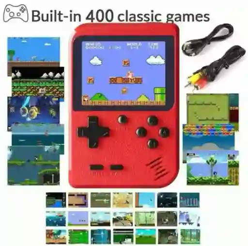Consola De Juegos Retro Clásica 400 En 1