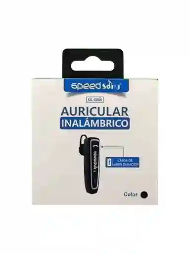 Bluetooth Auricular Inalambrico Speed Song Larga Duración Sg-4006