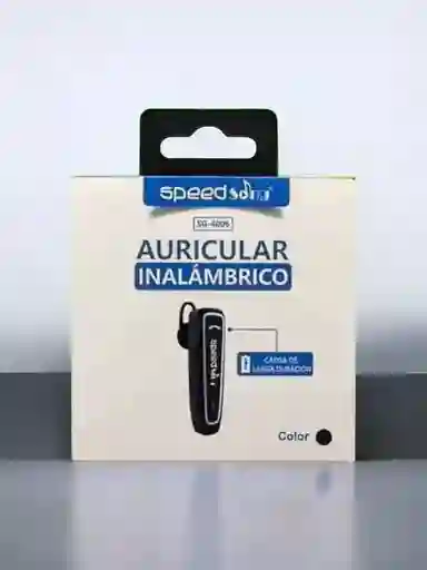 Bluetooth Auricular Inalambrico Speed Song Larga Sg-4006