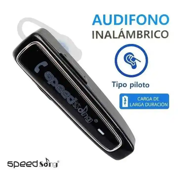Bluetooth Auricular Inalambrico Speed Song Larga Sg-4006