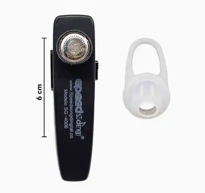 Bluetooth Auricular Inalambrico Speed Song Larga Sg-4006