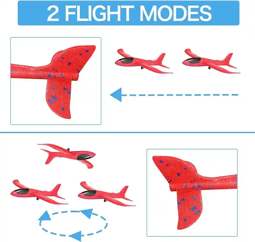 Juguete Pistola Lanzador De Aviones