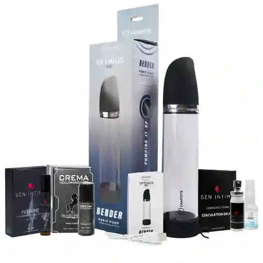 Kit Placer Intenso Bender Bomba De Succión