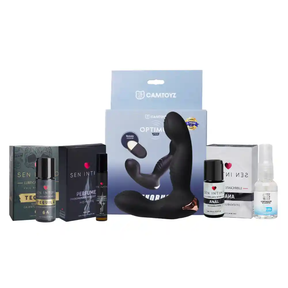 Kit Placer Discreto Evorus Masajeador Prostático
