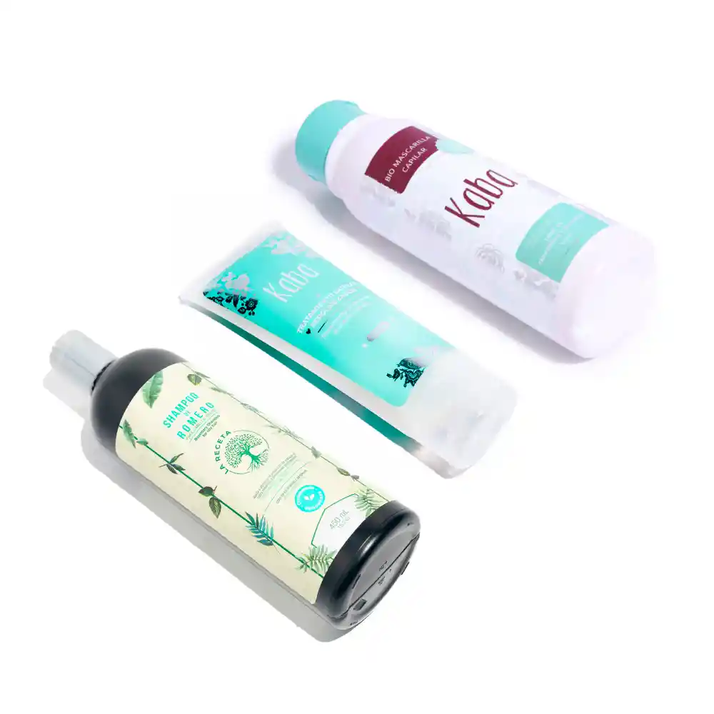 Kaba Kit Capilar + La Receta Shampoo Cabello Graso
