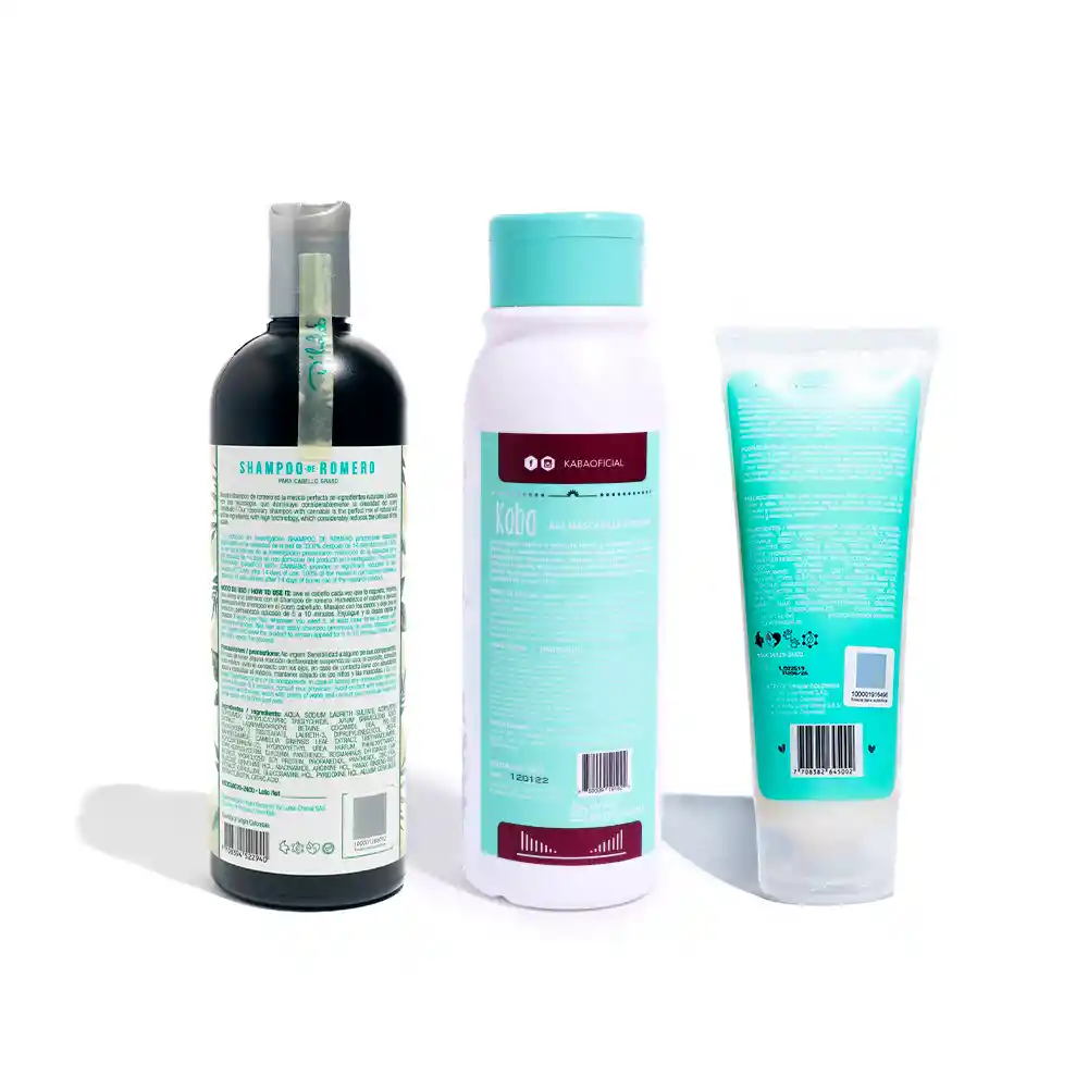 Kaba Kit Capilar + La Receta Shampoo Cabello Graso