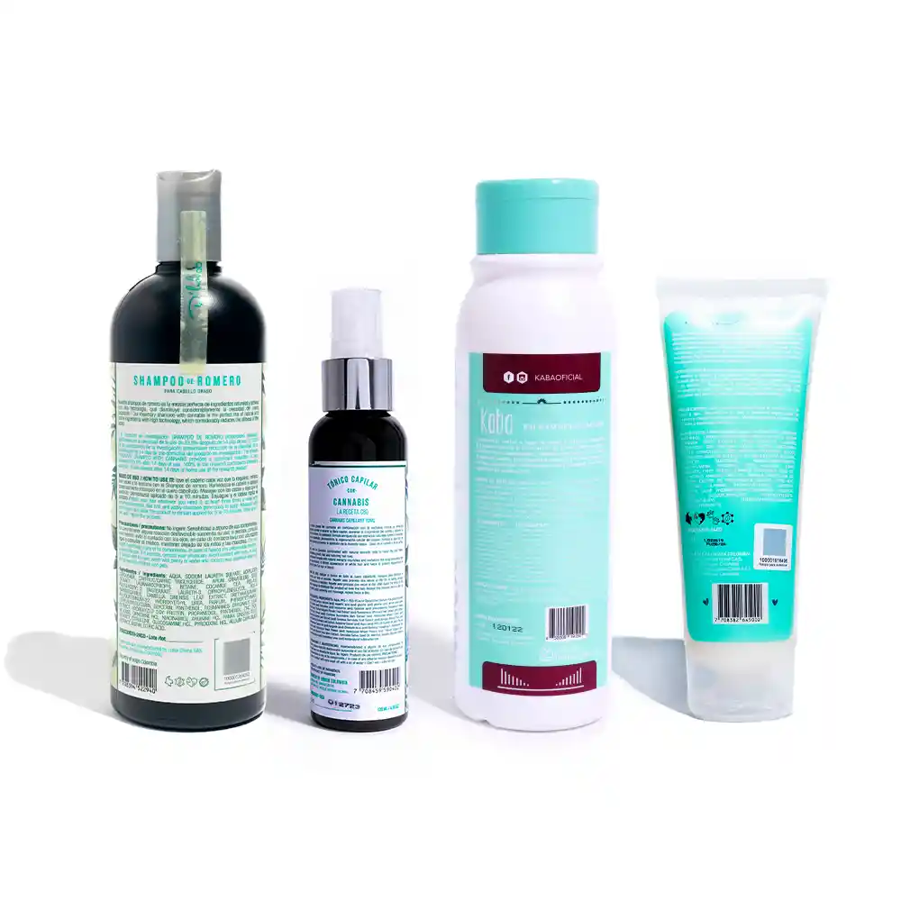 Kit Crecimiento Acelerado Para Cabello Graso
