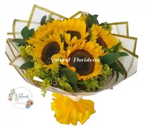 Bouquet De 8 Girasoles