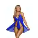 Baby Doll Azyl En Encaje Y Transparencia