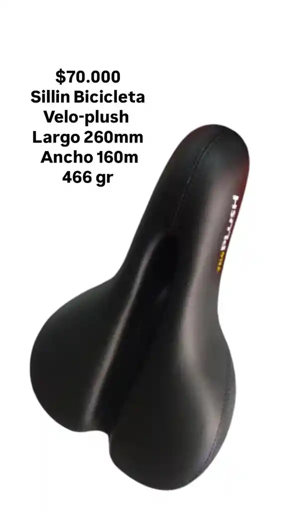 Sillin Bicicleta Velo-plush