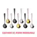 Cuchara De Catación Acero Inoxidable Negra