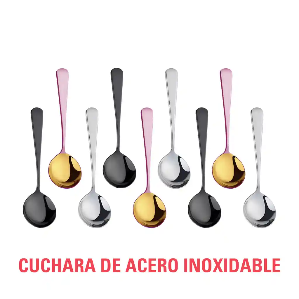 Cuchara De Catación Acero Inoxidable Negra