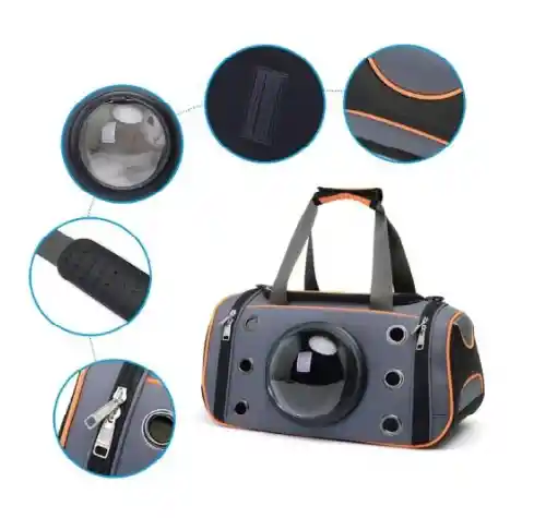 Bolso Plegable Con Capsula Para Mascotas