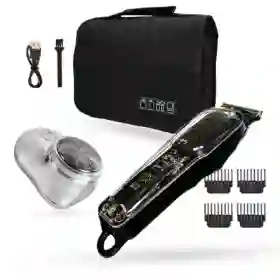 Afeitadora Eléctrica Inalámbrica + Mini Shaver De Regalo + Estuche De Viaje