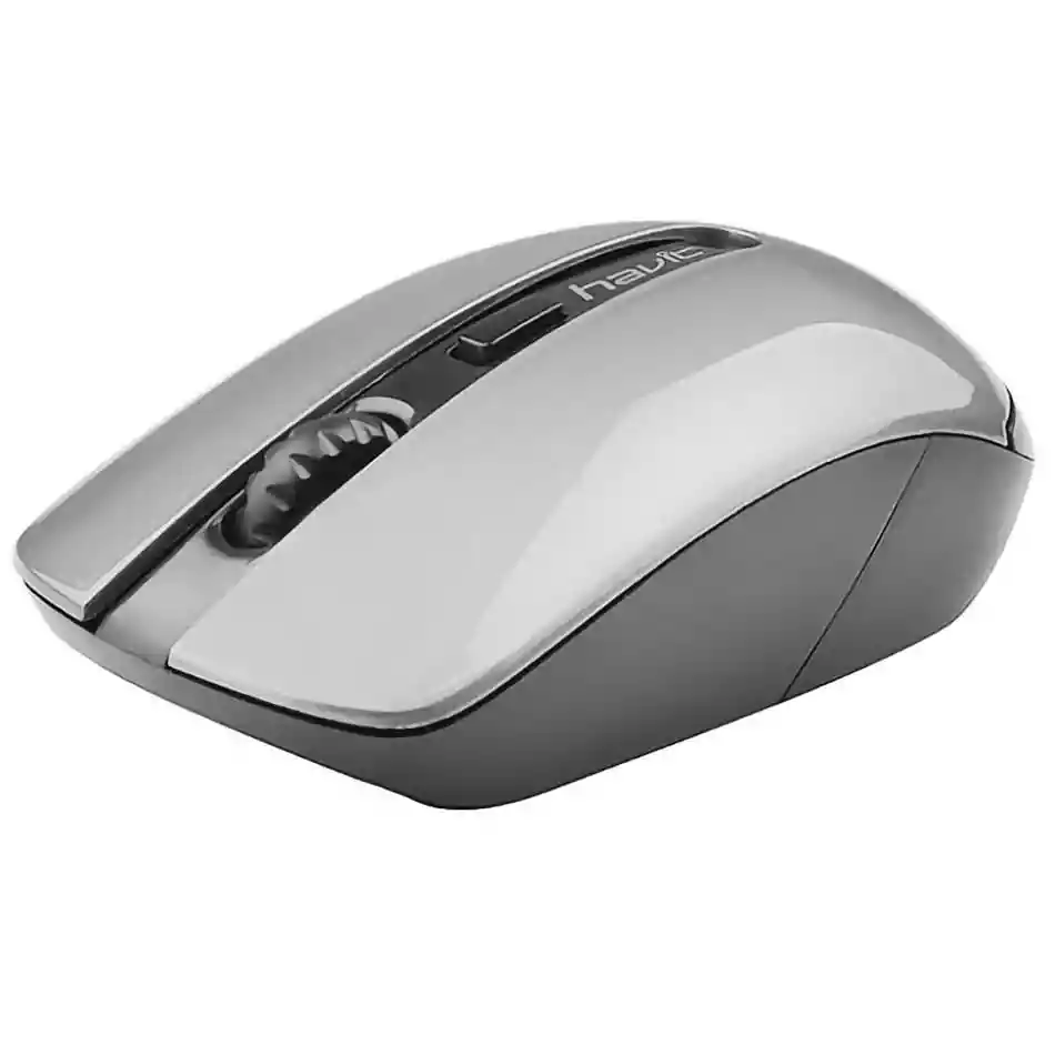 Mouse Inalambrico Premium Havit Ms959gt / Color Gris / Conexion 2.4ghz Receptor Usb
