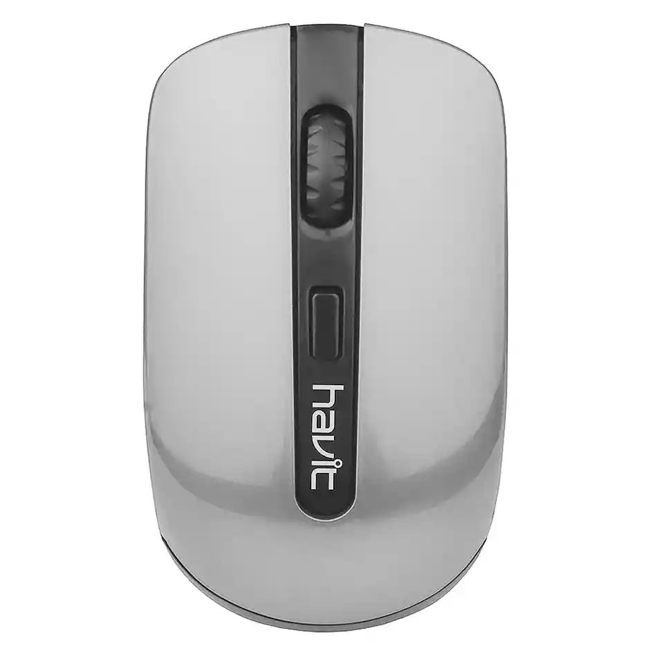 Mouse Inalambrico Premium Havit Ms959gt / Color Gris / Conexion 2.4ghz Receptor Usb