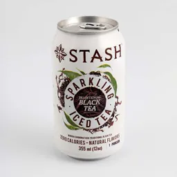 Bebida Carbonatada Stash Te Negro 355 Ml